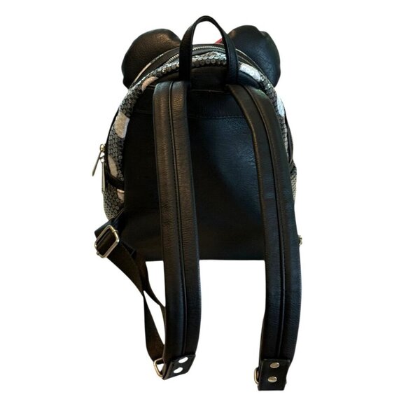 Disney Parks Minnie Mouse Loungefly Sequined Polka Dot Backpack - Picture 2 of 10